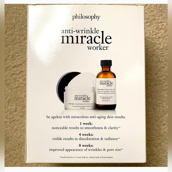 Philosophy Miracle Worker Anti-Wrinkle Duo Retinoid Solution and Pads - Picture 8 of 8
